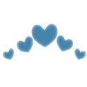 blue hearts