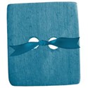 Button Square Blue