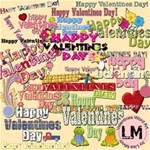 Valentines Day Word Art