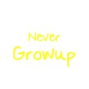 nevergrowupyellow