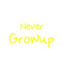 nevergrowupyellow