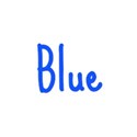 blue
