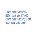 countyourblessings