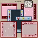 Valentine Paper Pack #3 Valentine Paper Pack #3