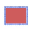 frame old blue plaid