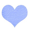 heart blue journaling