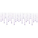 wisteria dreams_raindrops purple curtain