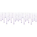 wisteria dreams_raindrops purple curtain