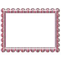 candy stripe frame 3