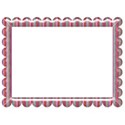 candy stripe frame 3