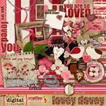 Lovey Dovey ScrapKit