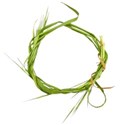 circle grass tied