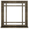 window frame brown