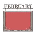 Month 02 - February Frame