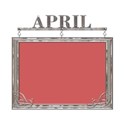 Month 04 - April Frame
