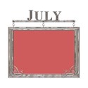 Month 07 - July Frame