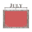 Month 07 - July Frame