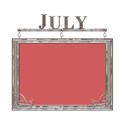 Month 07 - July Frame