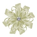 Sweet Sister_ribbon diamond ivory