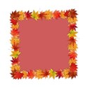 autumn leaves square