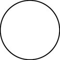 black circle thick