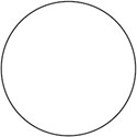 black circle thin