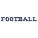 wordartbluefootball