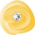 ribbon rose diamond yellow