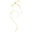 ribbon yellow diamond