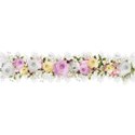 roses on lace strip
