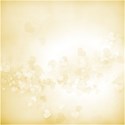 paper bokeh heart yellow