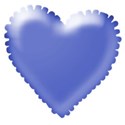 heart blue