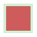 frame green square 01