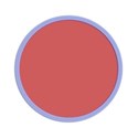 frame blue round 01