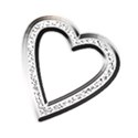 silver heart