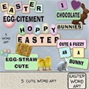Easter Word Art #1 