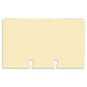 index card blank yellow