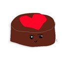 Caramel Filled Heart Chocolate