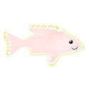 pink yellow fish