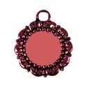 charm circle red