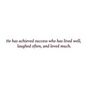 achieved success