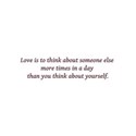 think about