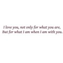 what i am