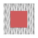 square zebra frame
