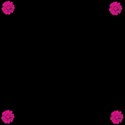Black with Pink Flowers - 1