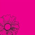 Pink on Pink - flower lower left