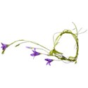 grass flowers tied