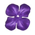 silk flower purple