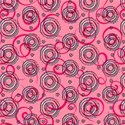 pink swirl circle