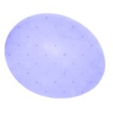 easter egg blue dotty